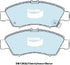 Bendix DB1262GCT Brake Pad Set - General CT