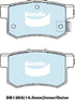 Bendix DB1265GCT Brake Pad Set - General CT