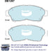 Bendix DB1267GCT Brake Pad Set - General CT