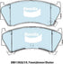Bendix DB1302GCT Brake Pad Set - General CT