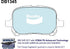 Bendix DB1345GCT Brake Pad Set - General CT