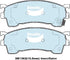 Bendix DB1362GCT Brake Pad Set - General CT