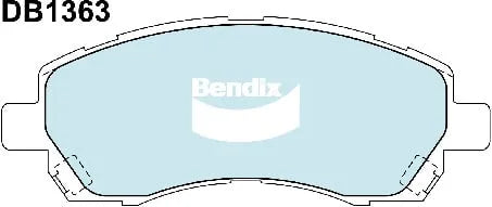 Bendix DB1363GCT Brake Pad Set - General CT