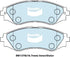 Bendix DB1370GCT Brake Pad Set - General CT