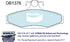 Bendix DB1376GCT Brake Pads Set - General CT
