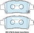 Bendix DB1378GCT Brake Pad Set - General CT
