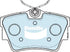 Bendix DB1389GCT Brake Pad Set - General CT