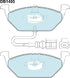 Bendix DB1405EURO Brake Pad Set Euro+ - Includes Wear Sensor