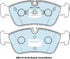 Bendix DB1414EURO Brake Pad Set Euro+ - Includes Wear Sensor