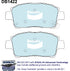 Bendix DB1422GCT Brake Pad Set - General CT