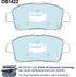 Bendix DB1422GCT Brake Pad Set - General CT
