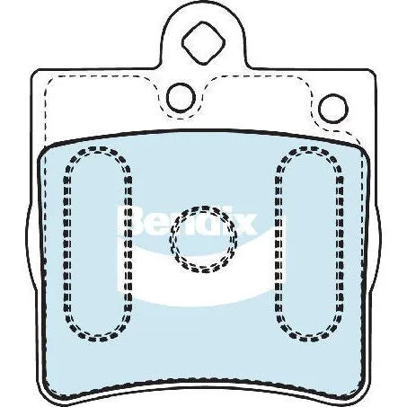 Bendix DB1428EURO Brake Pad Set Euro+