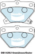 Bendix DB1429GCT Brake Pad Set - General CT