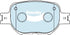 Bendix DB1431GCT Brake Pad Set - General CT