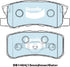 Bendix DB1464GCT Brake Pad Set - General CT
