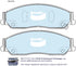 Bendix DB1474GCT Brake Pad Set - General CT