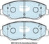 Bendix DB1481GCT Brake Pad Set - General CT