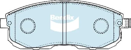 Bendix DB1485GCT Brake Pad Set - General CT