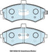 Bendix DB1503GCT Brake Pad Set - General CT