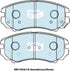 Bendix DB1504GCT Brake Pad Set - General CT