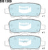 Bendix DB1509GCT Brake Pads Set - General CT