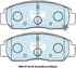 Bendix DB1515GCT Brake Pad Set - General CT