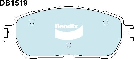 Bendix DB1519GCT Brake Pad Set - General CT