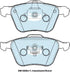 Bendix DB1658EURO Brake Pad Set Euro+