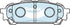 Bendix DB1672GCT Brake Pad Set - General CT
