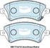 Bendix DB1714GCT Brake Pad Set - General CT