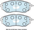 Bendix DB1722GCT Brake Pad Set - General CT