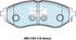 Bendix DB1725GCT Brake Pad Set - General CT