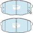 Bendix DB1754GCT Brake Pad Set - General CT