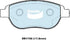 Bendix DB1758EURO Brake Pad Set Euro+