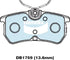 Bendix DB1759GCT Brake Pad Set - General CT
