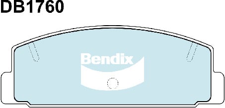Bendix DB1760GCT Brake Pad Set - General CT