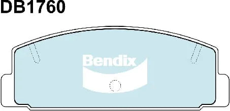 Bendix DB1760GCT Brake Pad Set - General CT