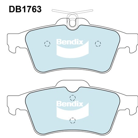 Bendix DB1763GCT Brake Pads Set - General CT