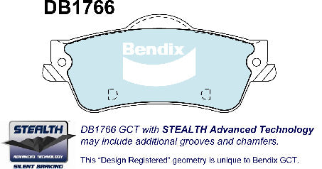 Bendix DB1766GCT Brake Pads Set - General CT