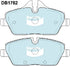 Bendix DB1782EURO Brake Pad Set Euro+