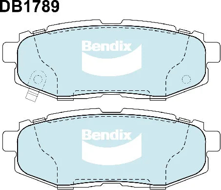 Bendix DB1789GCT Brake Pad Set - General CT