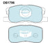 Bendix DB1796GCT Brake Pad Set - General CT
