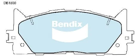 Bendix DB1800GCT Brake Pad Set - General CT