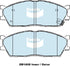 Bendix DB1805GCT Brake Pad Set - General CT