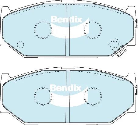 Bendix DB1818GCT Brake Pad Set - General CT