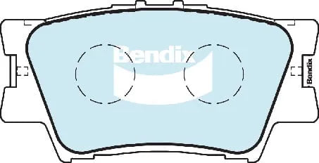 Bendix DB1832GCT Brake Pad Set - General CT