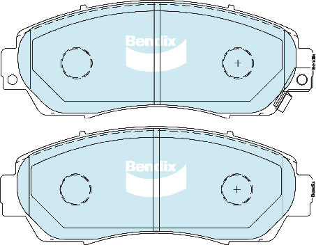 Bendix DB1843GCT Brake Pad Set - General CT