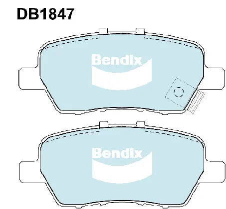 Bendix DB1847GCT Brake Pad Set - General CT