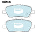 Bendix DB1847GCT Brake Pad Set - General CT