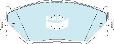 Bendix DB1852GCT Brake Pad Set - General CT